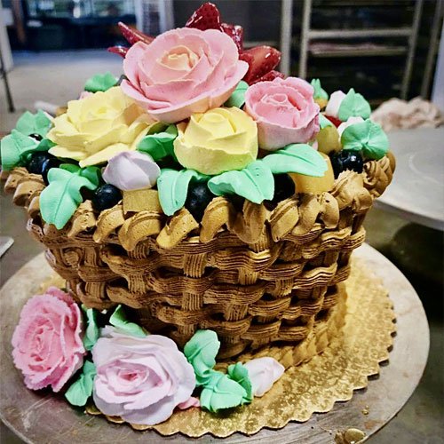 Custom cake from Zimatlan Bakery in Seaside, California