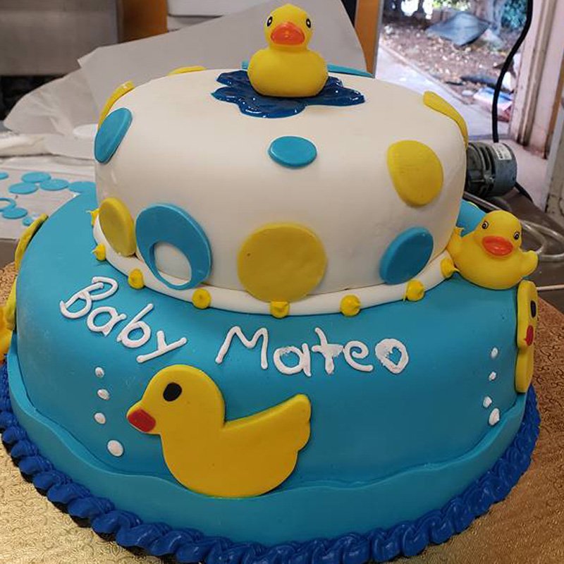 Custom cake from Zimatlan Bakery in Seaside, California