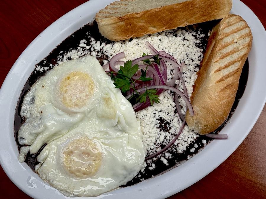 Breakfast Plate at Zimatlan Bakery in Seaside, California