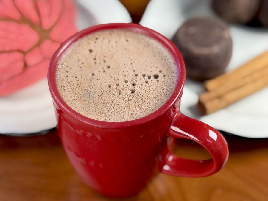 Chocolate Caliente at Zimatlan Bakery in Seaside, California