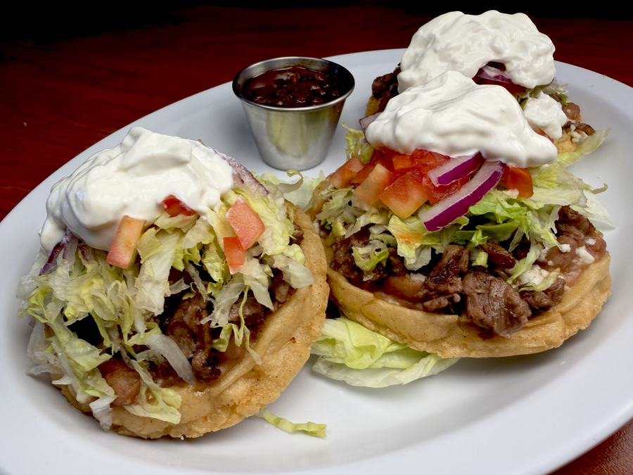 Delicious Sopes at Zimatlan Bakery in Seaside, California