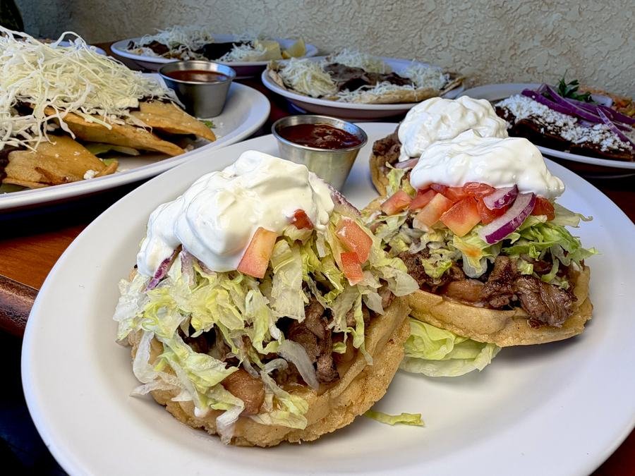 Sopes Plate at Zimatlan Bakery in Seaside, California